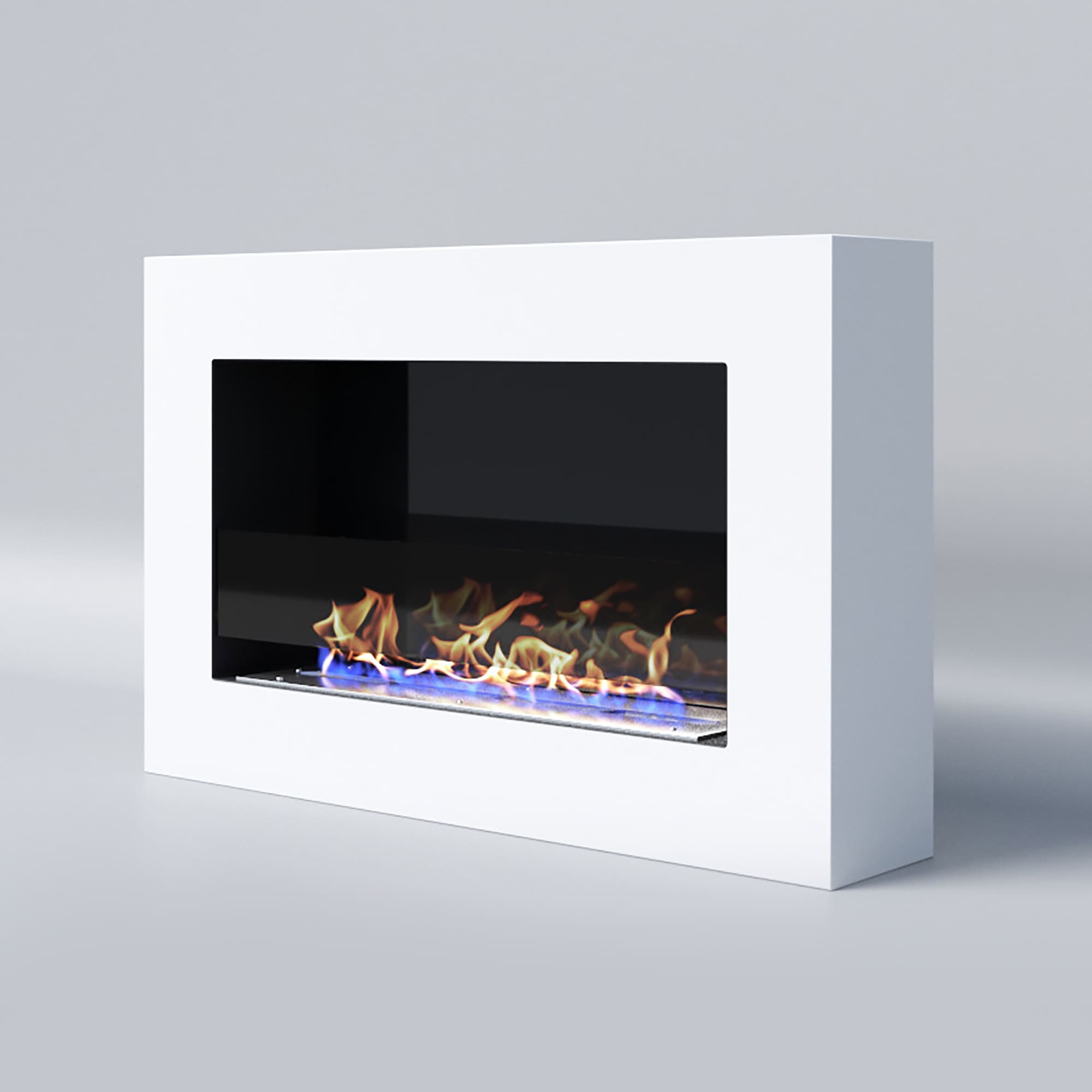 Биокамин "Русский огонь" Блонд 800N настенный (высота 500мм.) с защитным и декоративным стеклом по цене 32 150 руб.