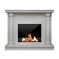 Биокамин в портале SteelHeat Lukas, стекло, стемалит