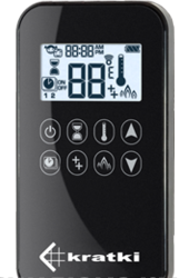 Газовая топка Kratki LEO/P/76/62/G20, магистральный газ