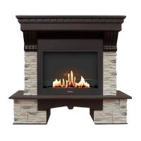 Биокамин в портале SteelHeat Kurshavel, стекло