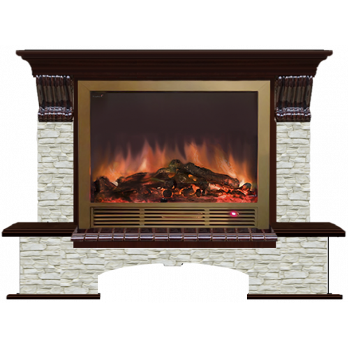 Бостон Грот однотонный Ш-33 (дуб)+Sharm 33 BR