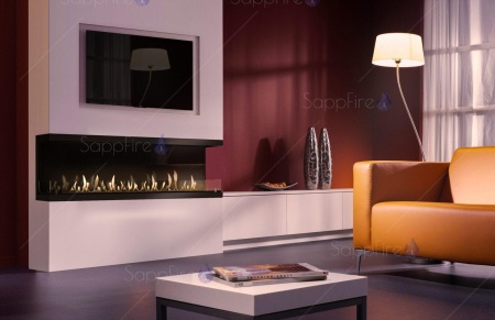 Встраиваемый торцевой очаг Standart 1000 SappFire по цене 48 100 руб.