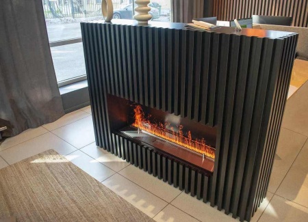 Электроочаг Schönes Feuer 3D FireLine 1000 со стальной крышкой