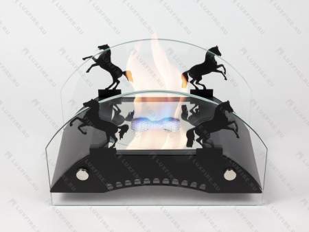 Настольный биокамин Lux Fire "Графский мост" М (черный) по цене 19 602 руб.