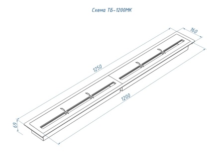 Топливный блок GOOD FIRE 1200 МУ по цене 62 300 руб.
