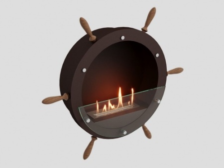 Настенный биокамин Lux Fire "Капитан 500 Н" XS (черный) по цене 49 390 руб.