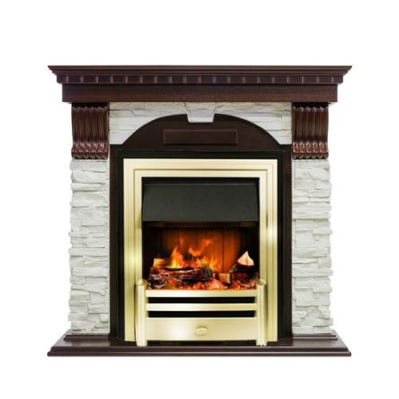 Dublin арочный сланец белый (темный дуб)+Cavendish