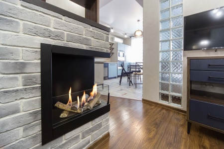 Встроенный биокамин Lux Fire Угловой 555 М (левый угол) по цене 49 390 руб.