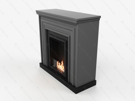 Биокамин Lux Fire с порталом Сокол 24, графит по цене 105 907 руб.