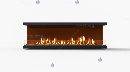 Встраиваемый торцевой очаг 1200 SappFire по цене 56 400 руб.