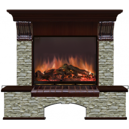 Бостон Грот однотонный (дуб)+Arte 23