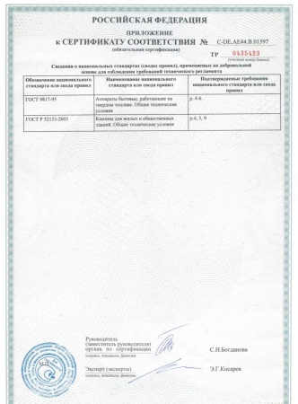 
Газовая топка Vero Design NI G3 H1 G