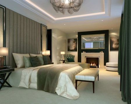 Автоматический биокамин Decoflame Westminster e-Ribbon Fire по цене 668 000 руб.