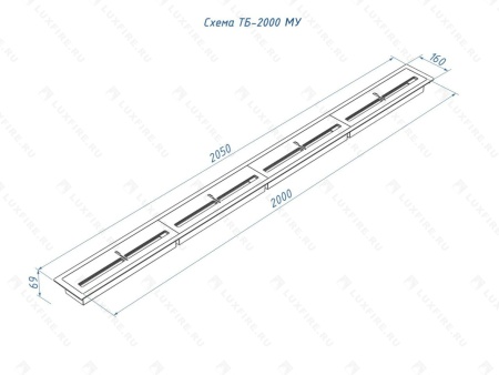 Топливный блок Lux Fire 2000 МУ по цене 164 890 руб.