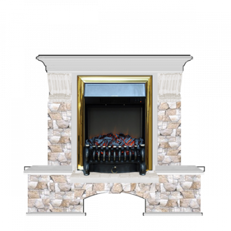 Бостон К Арбат (беленый дуб)+Fobos Brass