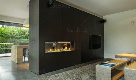 Встраиваемый сквозной очаг 2000 SappFire по цене 83 850 руб.