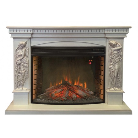 Diva (белый с патиной)+FireSpace 33 S IR